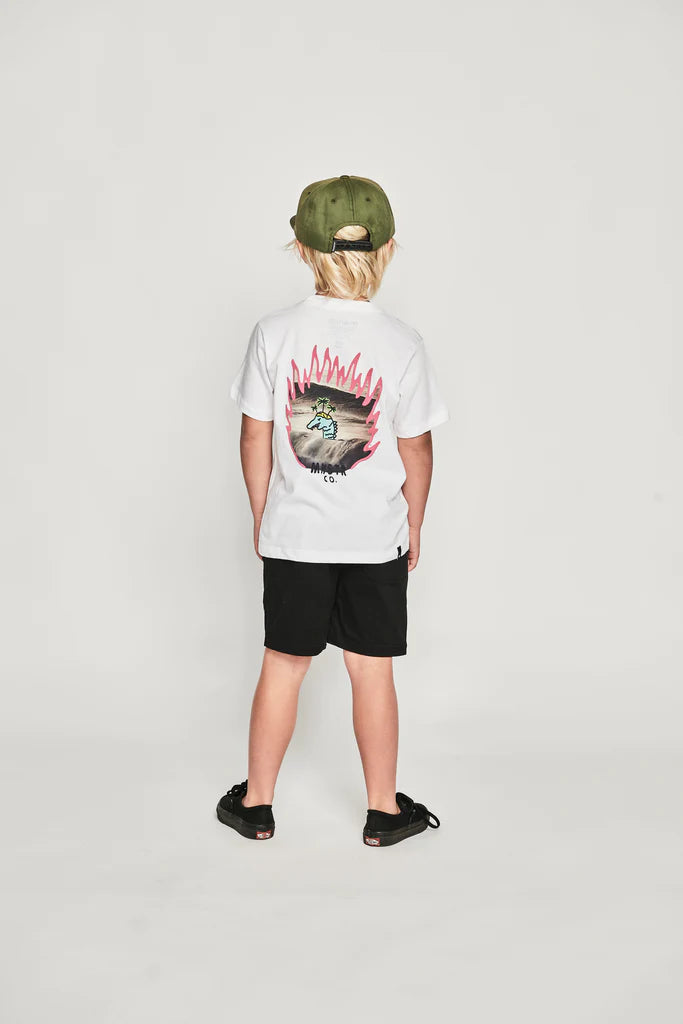 MUNSTER SURFLOCH TEE- WHITE
