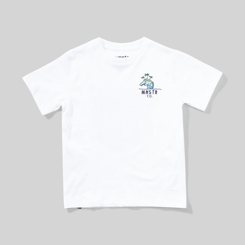 MUNSTER SURFLOCH TEE- WHITE