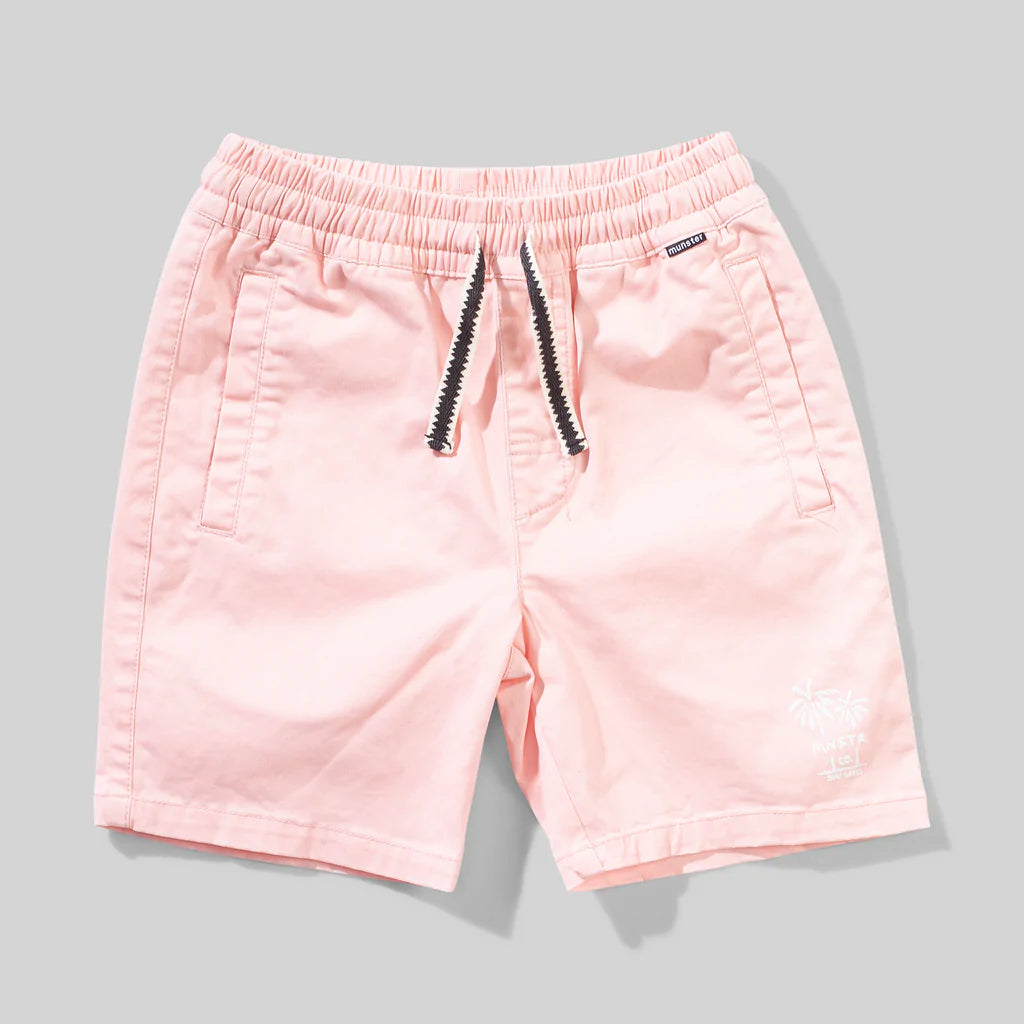 MUNSTER SIKKE SHORT- LT PINK