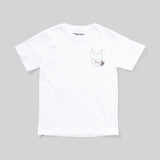 MUNSTER TOOTHPICK TEE- WHITE