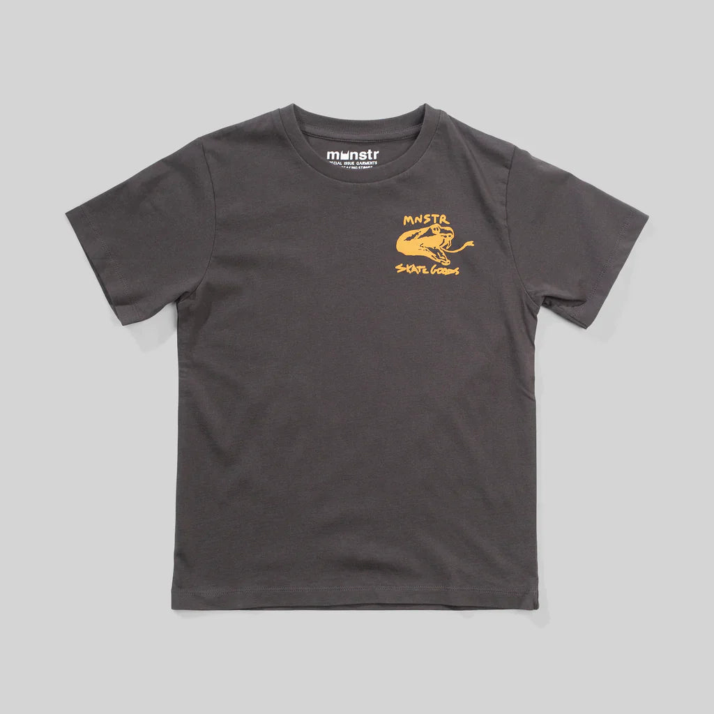 MUNSTER THATS SNAKE TEE- SOFT BLACK