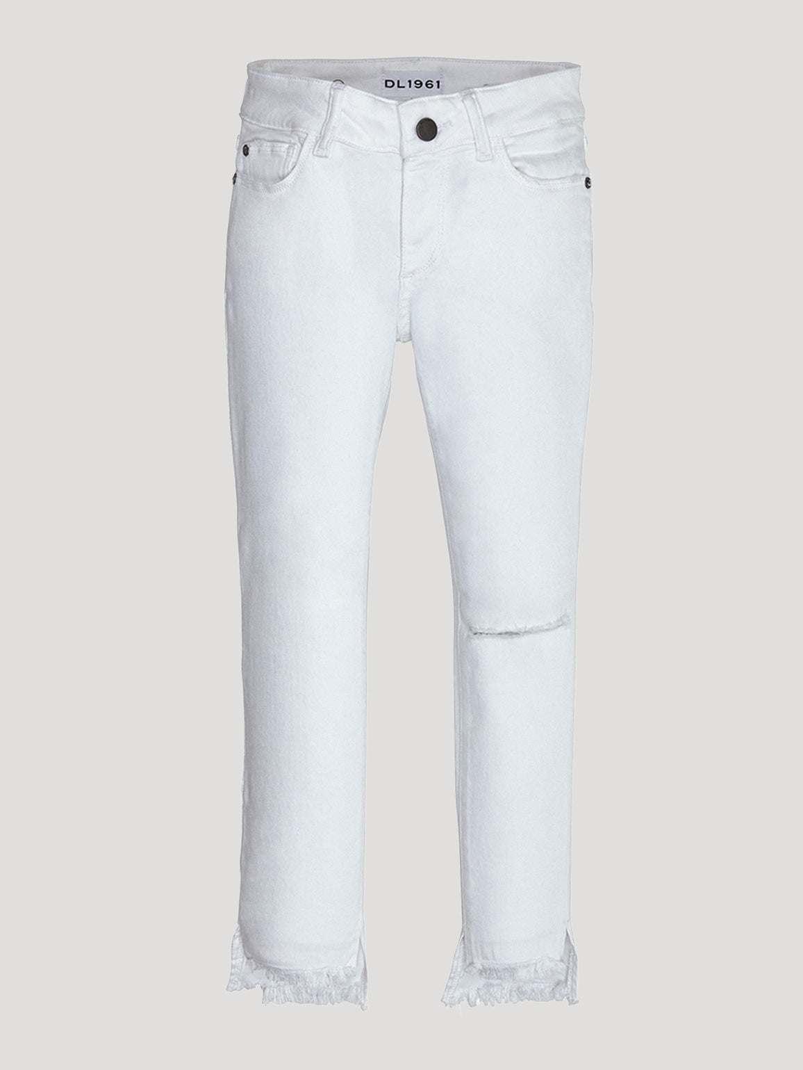 DL 1961 GIRL CHLOE SKINNY - PALO ALTO/WHITE