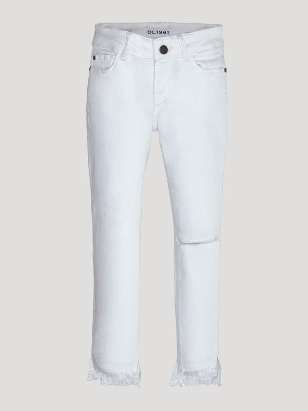 DL 1961 GIRL CHLOE SKINNY - PALO ALTO/WHITE