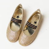 PETITE HAILEY GOLD GLITTER MARYJANE SHOES