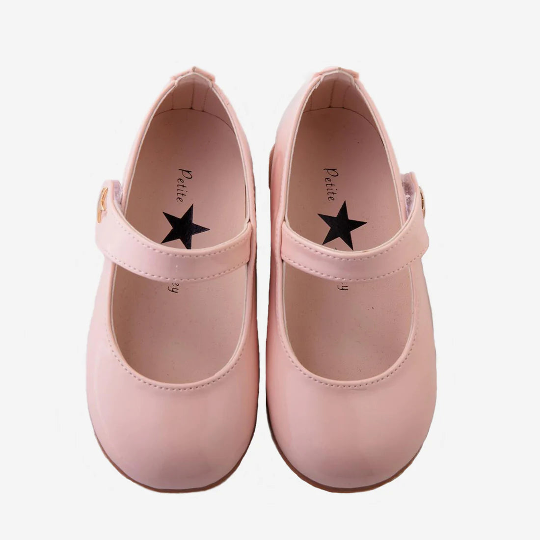 PETITE HAILEY PATENT MARYJANE SHOES - PALE PINK