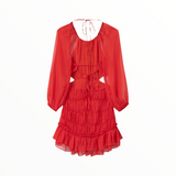 MARLO KIDS GABRIEL DRESS - RED
