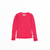 T2LOVE LONG SLEEVE THERMAL WITH THUMB HOLES - FUSCHIA PINK