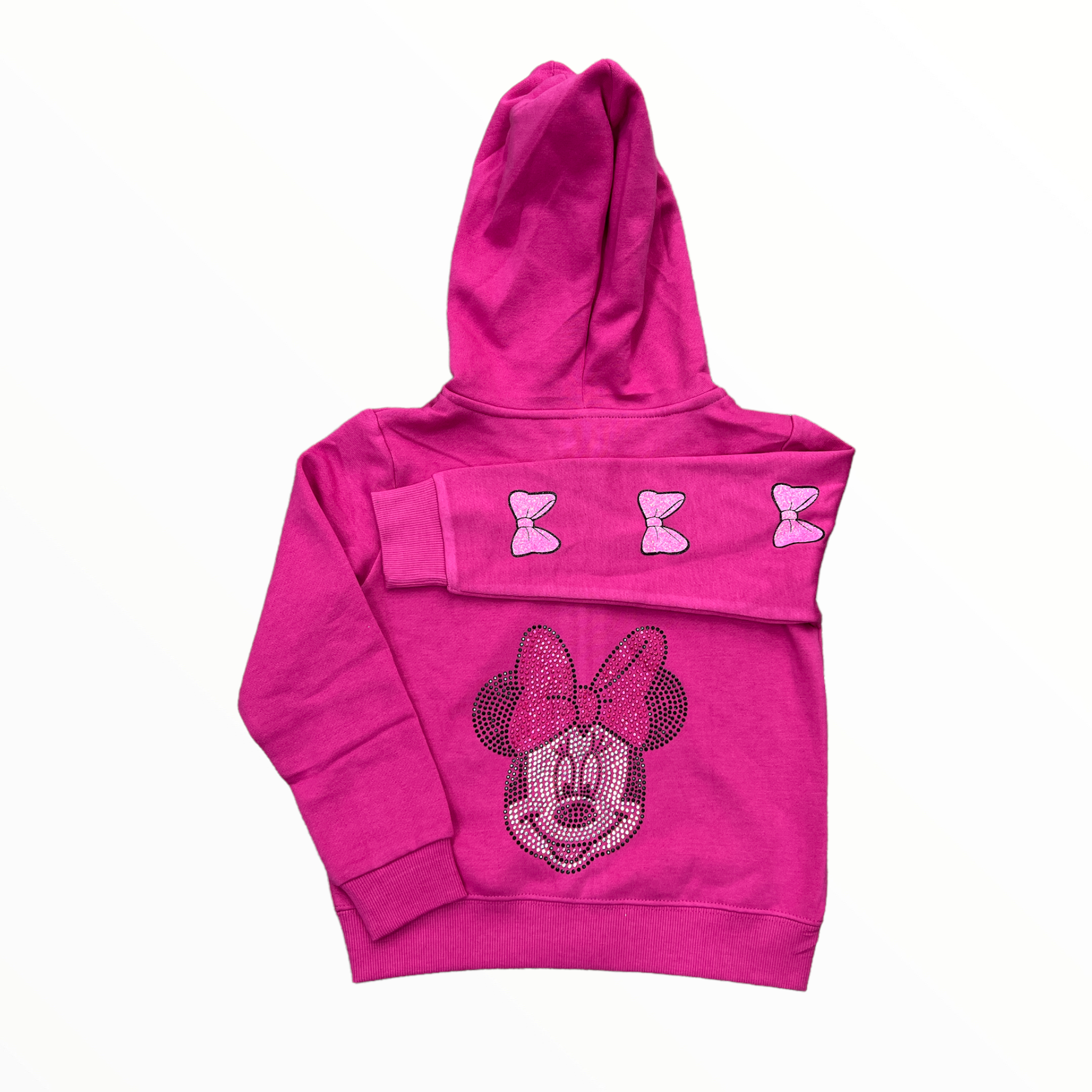 M2B CUSTOM RHINESTONE ZIP HOODIES- MINI