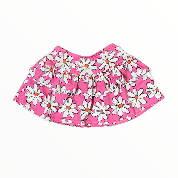 DORI RUFFLE SKIRT - PINK DAISY