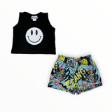 DORI CREATIONS MESH SHORT - MULTI POW