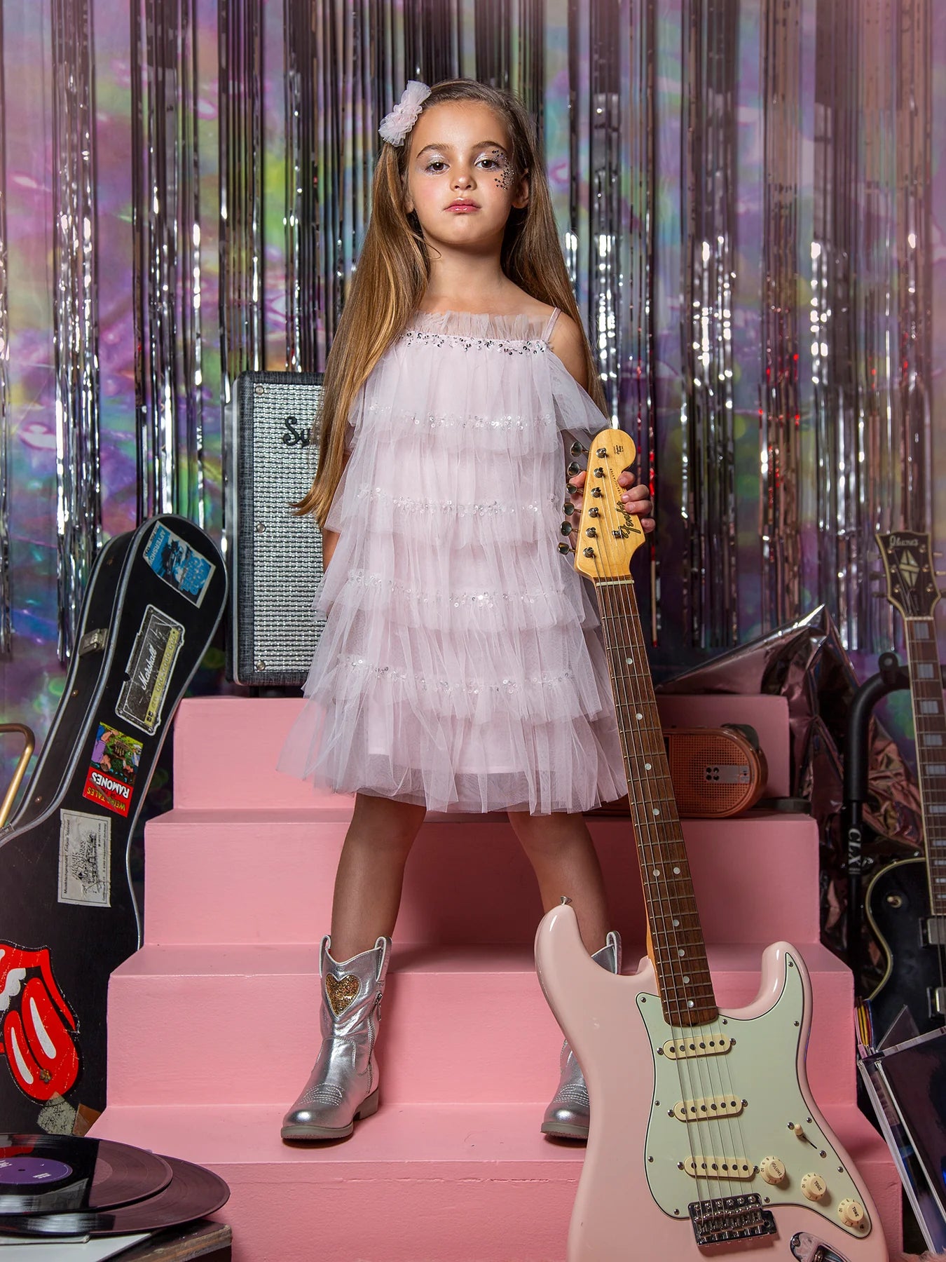TUTU DU MONDE MAHALA TULLE DRESS - PINK LIFE