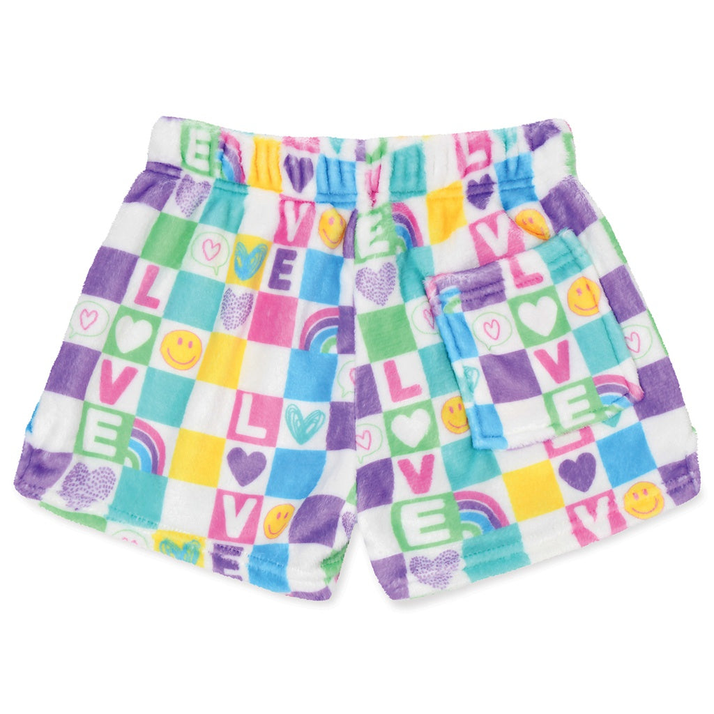 ISCREAM PLUSH SHORTS - TALK ABOUT LOVE