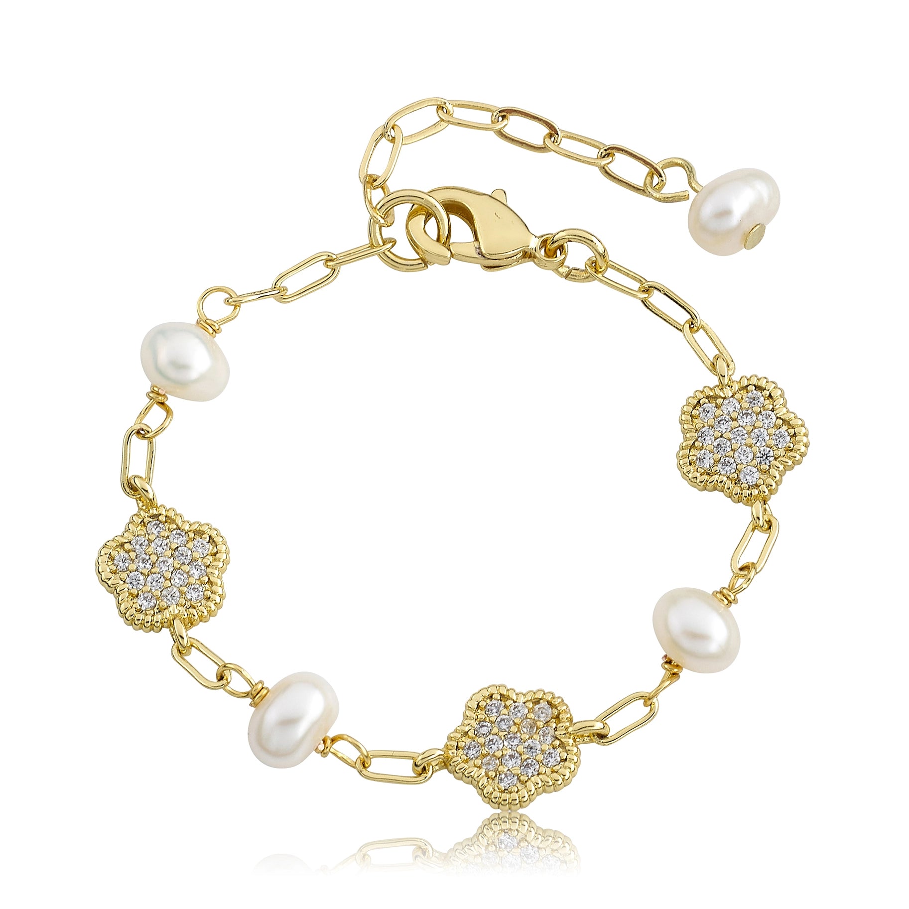 Paperclip Link Chain Bracelet