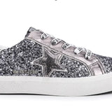 VINTAGE HAVANA SNEAKER - LINOY/PEWTER GLITTER