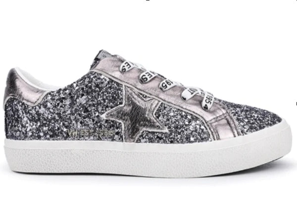 VINTAGE HAVANA SNEAKER - LINOY/PEWTER GLITTER