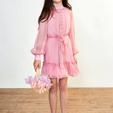 MARLO ALEXA DRESS - PINK
