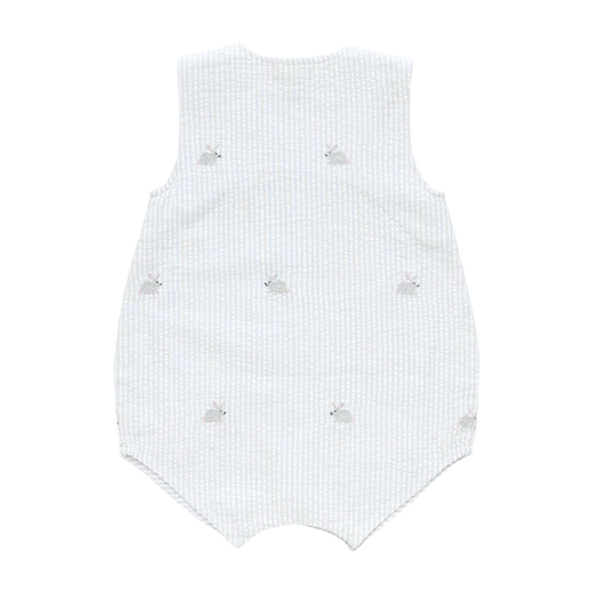 PINK CHICKEN BABY BOY NOAH JUMPER - BUNNY EMBROIDERY