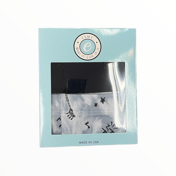 ESME 2-PK BOXERS - ROCK & ROLL