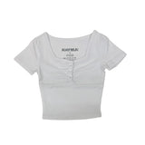 KATIE J KEELY TEE - WHITE