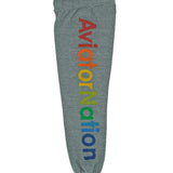 AVIATOR NATION KID'S AVIATOR NATION SWEATPANTS - HEATHER GREY