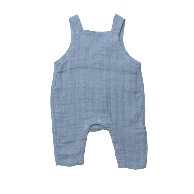 ANGEL DEAR MUSLIN OVERALL - CHAMBRAY